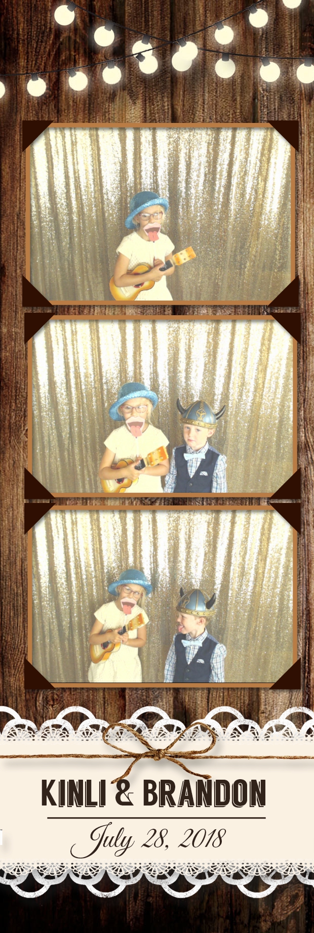 Kinli and Brandon's Wedding | View more photos from the event at gallery.photoboothbillings.com/u/PhotoBoothBillings/Kinli-and-Brandons-Wedding
